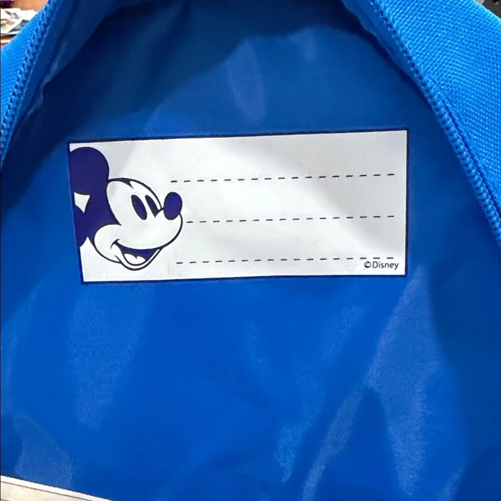 Disney Mickey Mouse Mini Backpack - Blue, Orange, and Black